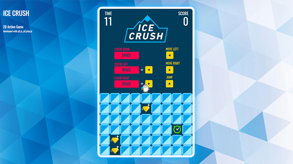 ゲームを学ぶ学習では、ライフイズテックが開発したゲーム「ICE CRUSH」を使用しています。ゲームに夢中になるのはなぜか、ゲームを実際に遊ぶことで探究します。のイメージ3