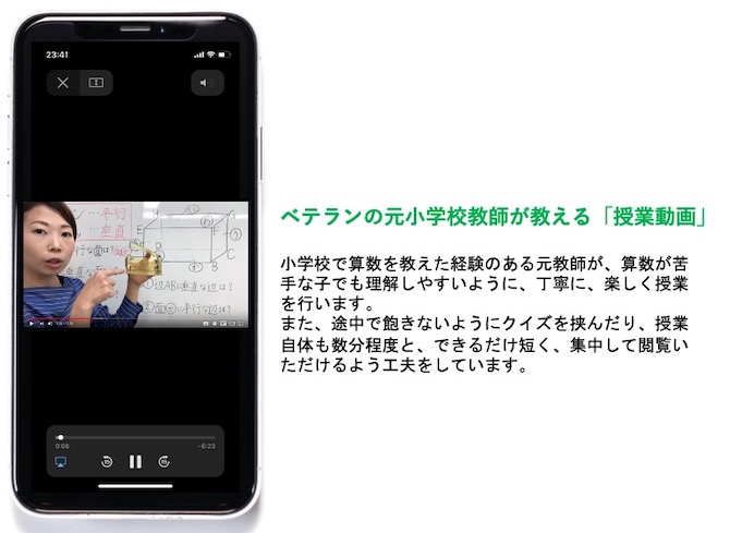 最後まで集中して閲覧できるよう、10分以内の短い授業動画にまとめています。