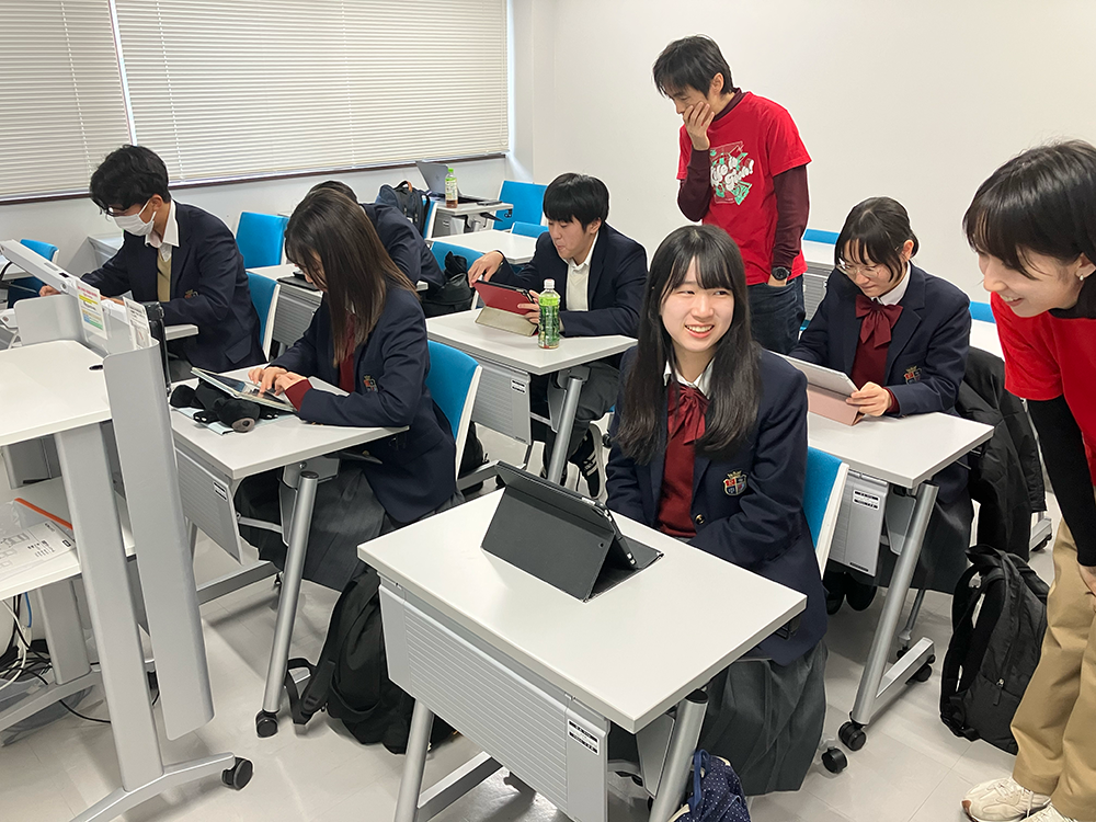 実証校ヒアリングの様子